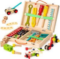 Thumbnail for EcoToys Wooden Tool Box | Educational - Toys