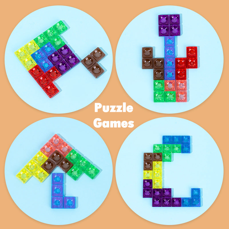Toystar EcoToys BuildSmart Puzzle | Creative Building Game - 3D Tangram Building Blocks - Creatief Bouwspel - 3D Tangram B...