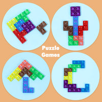 Thumbnail for Toystar EcoToys BuildSmart Puzzle | Creative Building Game - 3D Tangram Building Blocks - Creatief Bouwspel - 3D Tangram B...