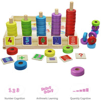 Thumbnail for Toystar EcoToys MathMaster | Play and learn - Educational wooden math game for children - Speel en leer - Educatief houten...