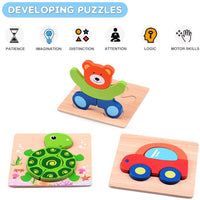 Thumbnail for Toystar EcoToys Fun Animal Puzzle | Educational and Creative - 3D Puzzle for Children - Leerzaam en Creatief - 3D Puzzel v...