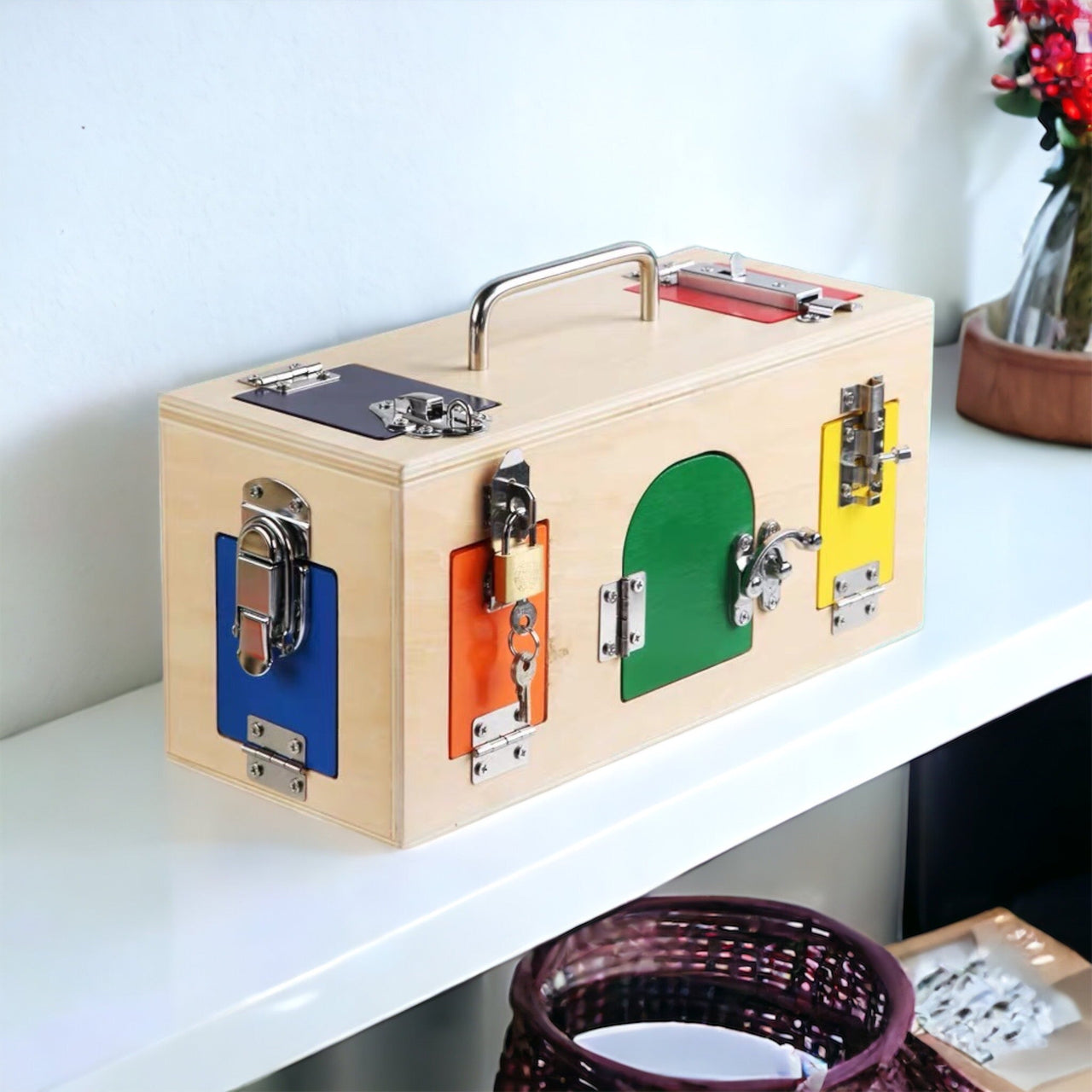 Toystar EcoToys CleverBox | Unlock Fantasy - Educational Wooden Toys - Ontgrendel Fantasie - Educatief houten speelgoed (2)