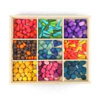 Thumbnail for Toystar EcoToys Mandalora Set | Unleash your Child's Creativity – 324 Pieces Wooden Mandala Parts - Ontketen de Creativite...