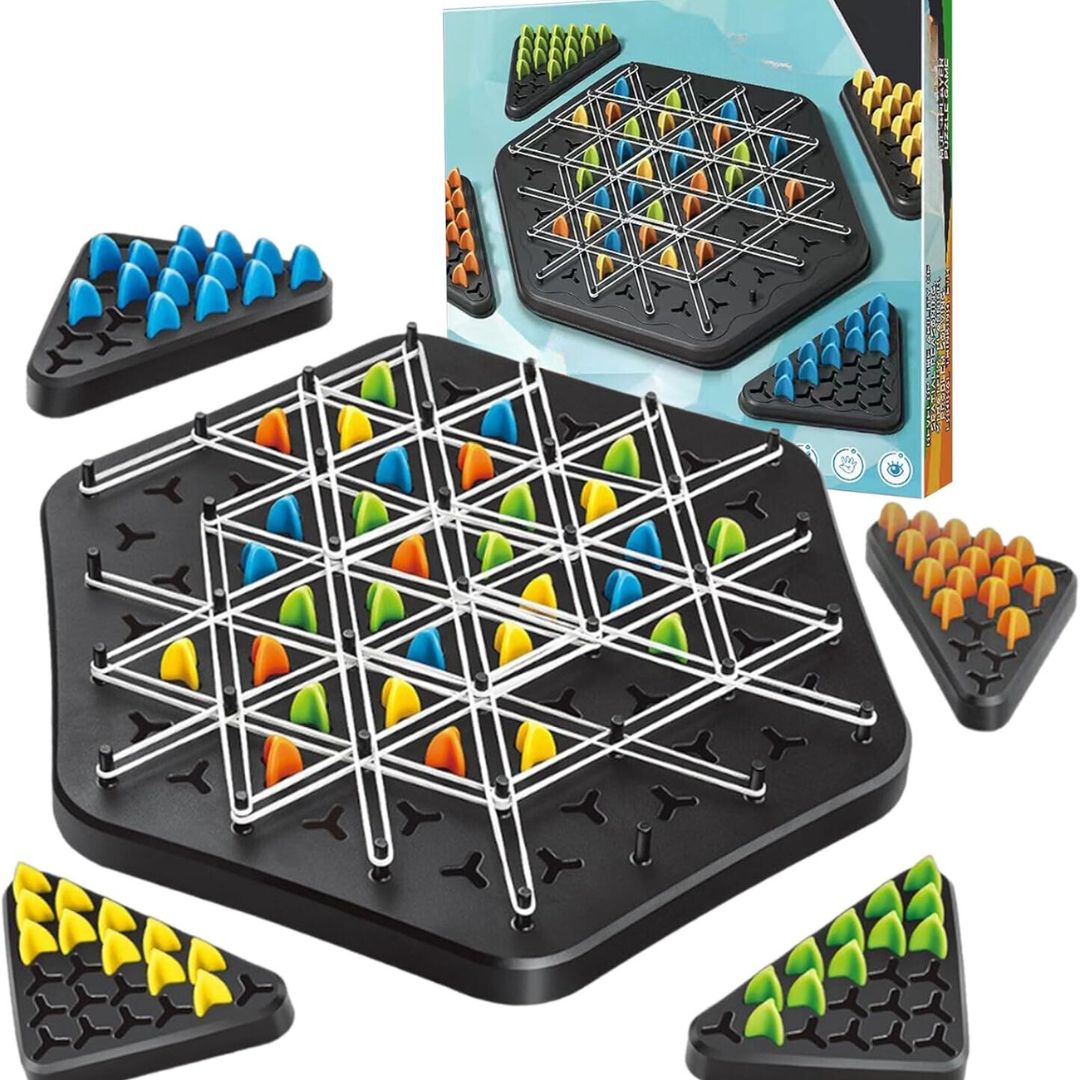 Toystar GeoChain Puzzler | Unleash the Mind - Family fun with geometric puzzle game - Ontketen het Denkvermogen - Familiep...