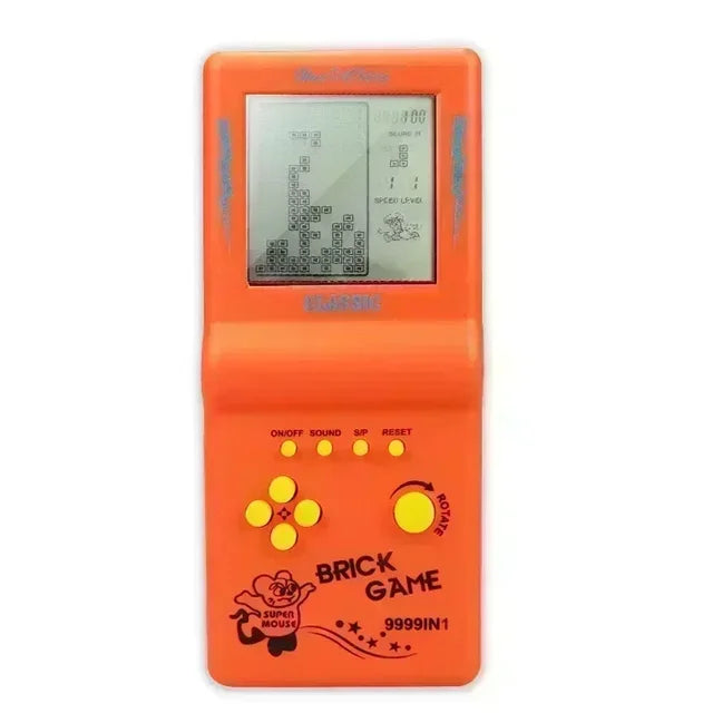 Toystar BrickMaster | Nostalgic Game Console - 23 built-in Puzzle games - Nostalgische Spelconsole - 23 ingebouwde Puzzels...