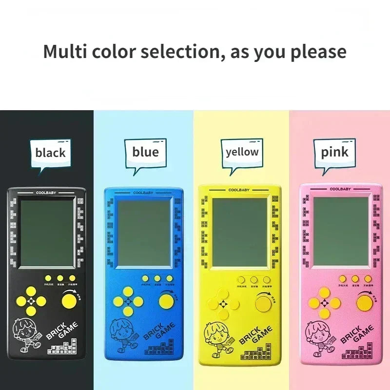 Toystar BrickMaster | Nostalgic Game Console - 23 built-in Puzzle games - Nostalgische Spelconsole - 23 ingebouwde Puzzels...