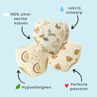 Thumbnail for PottyPals Zindelijkheidsbroekjes | Herbruikbare Katoenen Broekjes 80-110 cm – Eenvoudig en comfortabel leren zindelijkheid 4