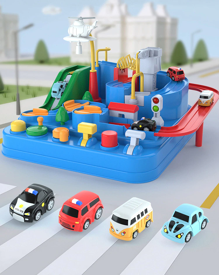 Toystar Adventure Racing Track | Train your Kids' Brain - Educational Race Track - Train het Brein van je Kids - Educatiev...