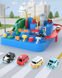 Thumbnail for Toystar Adventure Racing Track | Train your Kids' Brain - Educational Race Track - Train het Brein van je Kids - Educatiev...