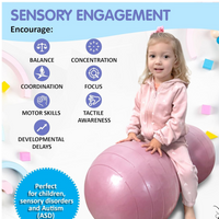 Thumbnail for Toystar Peanut Ball Autism Sensory Ball | Stimulate focus and Senses - Perfect for Children with ASD - Stimuleer focus en ...