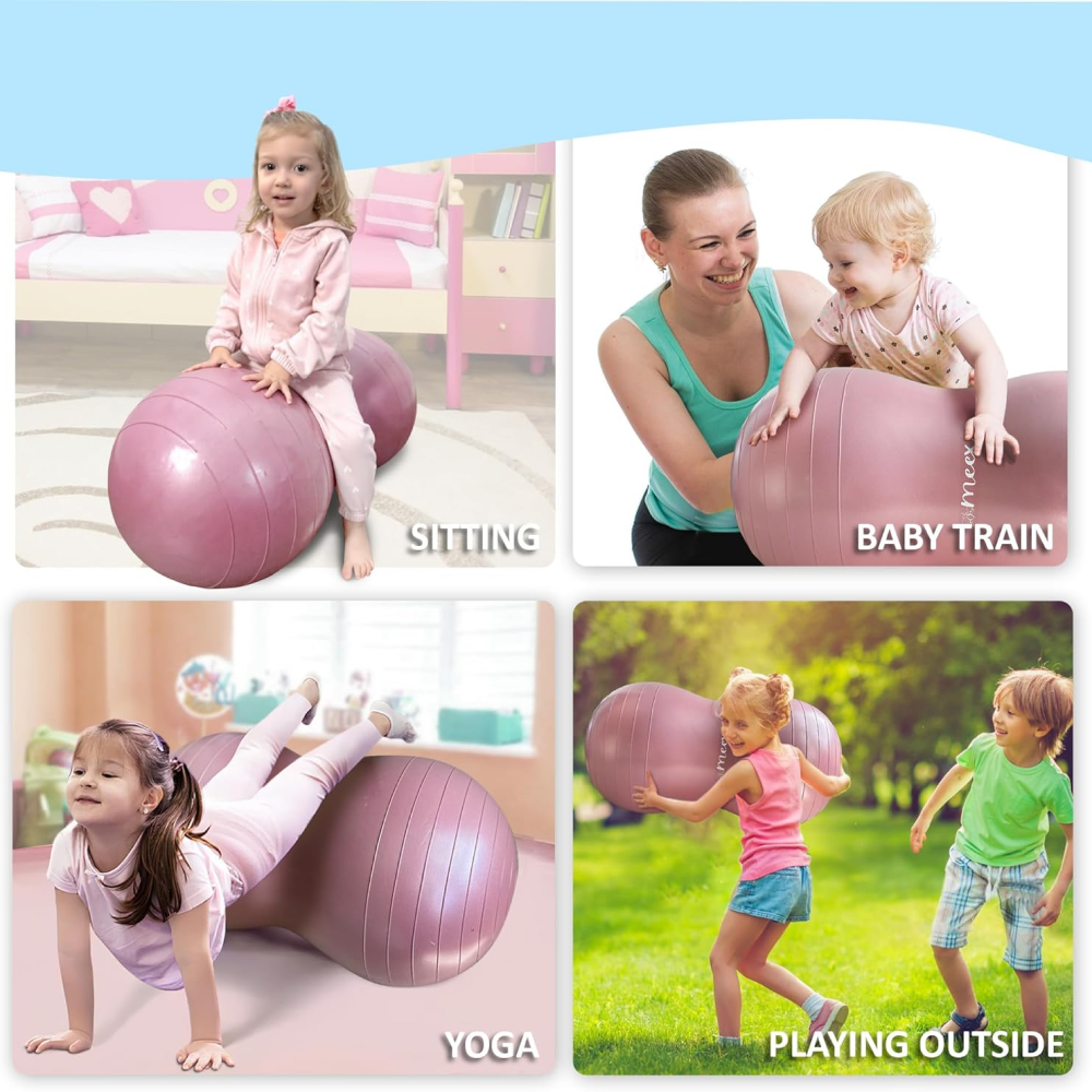 Toystar Meex Sensory Peanut Ball | Balance & Relaxation - Children Therapy Ball - Balans & Ontspanning - Kinderen Therapie...