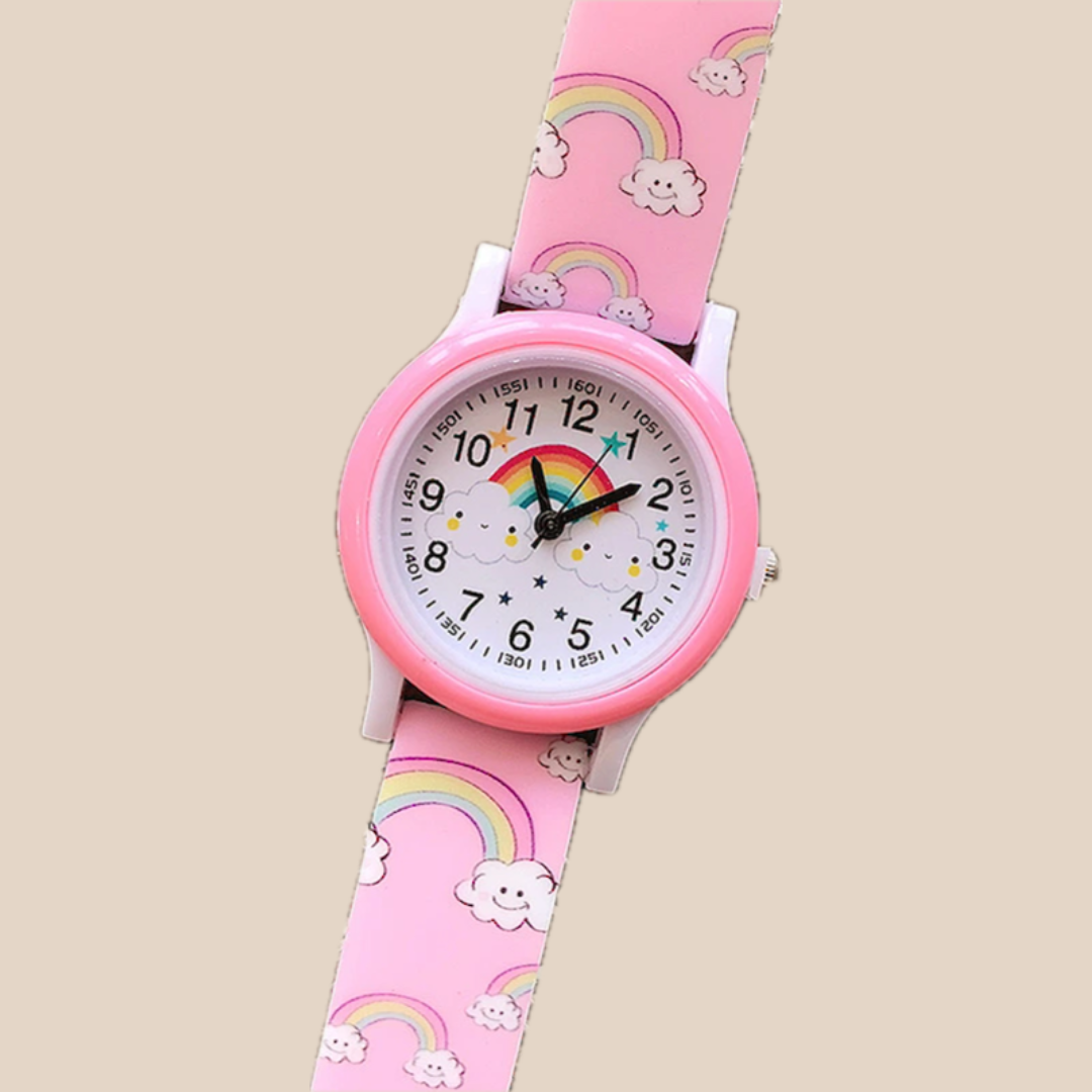 Toystar NL RainbowTime | Rainbow Children's Watch with Silicone Strap – Learn to Tell Time in Colorful Design for Children...