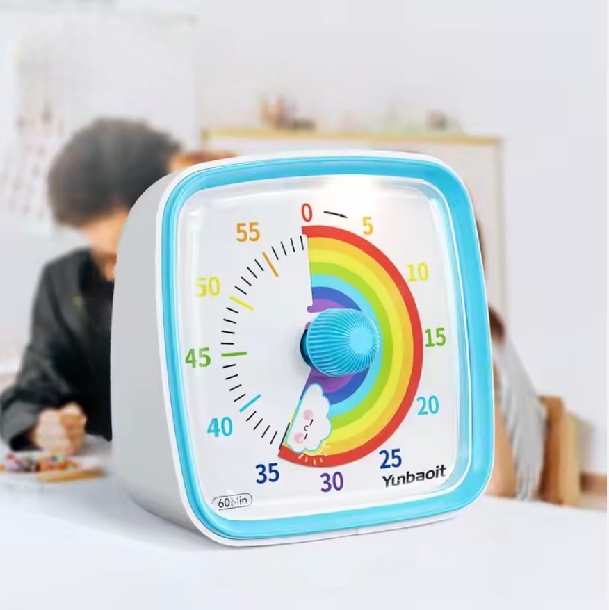 Toystar NL Rainbow Timer | 60-minute countdown for toddlers 3+ – Learn to understand time in a playful way - Educational T...