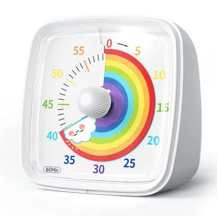 Toystar NL Rainbow Timer | 60-minute countdown for toddlers 3+ – Learn to understand time in a playful way - Educational T...
