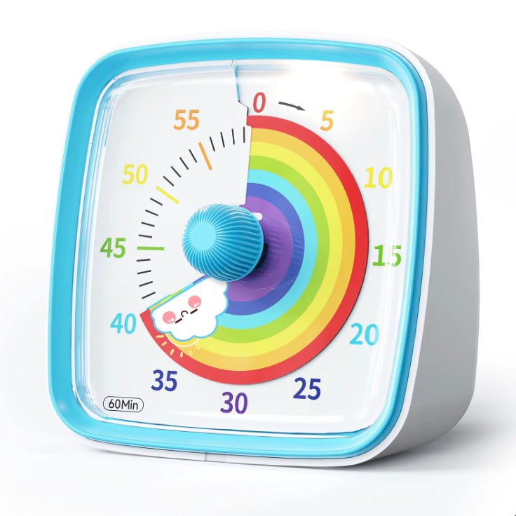 Toystar NL Rainbow Timer | 60-minute countdown for toddlers 3+ – Learn to understand time in a playful way - Educational T...