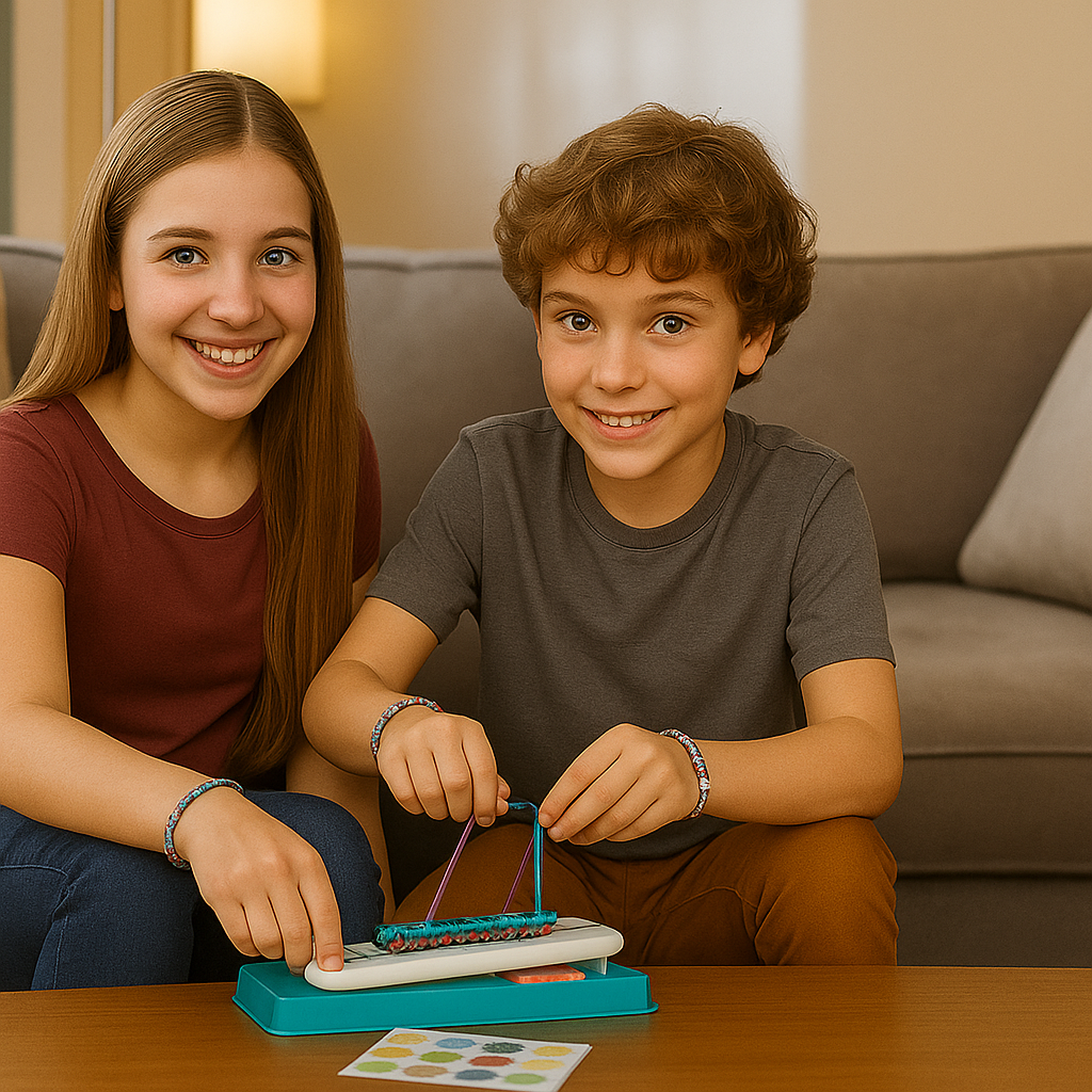 RopeArt DIY Vlechtset | Creatieve Knutselset voor Kinderen 5-12 – Stimuleer Creativiteit en Motoriek 1