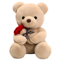 Thumbnail for Toystar NL RoseBear Cuddly Bear | 3-in-1 Teddy Bear with Roses, 23-45 cm – A loving symbol of affection - Teddyberen (2)