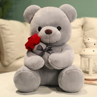 Thumbnail for Toystar NL RoseBear Cuddly Bear | 3-in-1 Teddy Bear with Roses, 23-45 cm – A loving symbol of affection - Teddyberen (5)