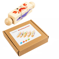 Thumbnail for Toystar Ecotoys BellJoy | Explore the world - Wooden baby bell toy for developing hand skills - Verken de wereld - Houten ...