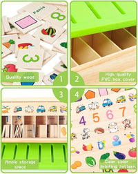 Thumbnail for Toystar SortSmart | Learn and play - Montessori sorting game and stacking puzzle for kids - Bestseller - Leren en spelen -...