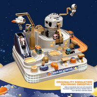 Thumbnail for Toystar GalaxyTrack | Space adventure for young explorers - Train track and parking garage playset for children - Ruimteav...