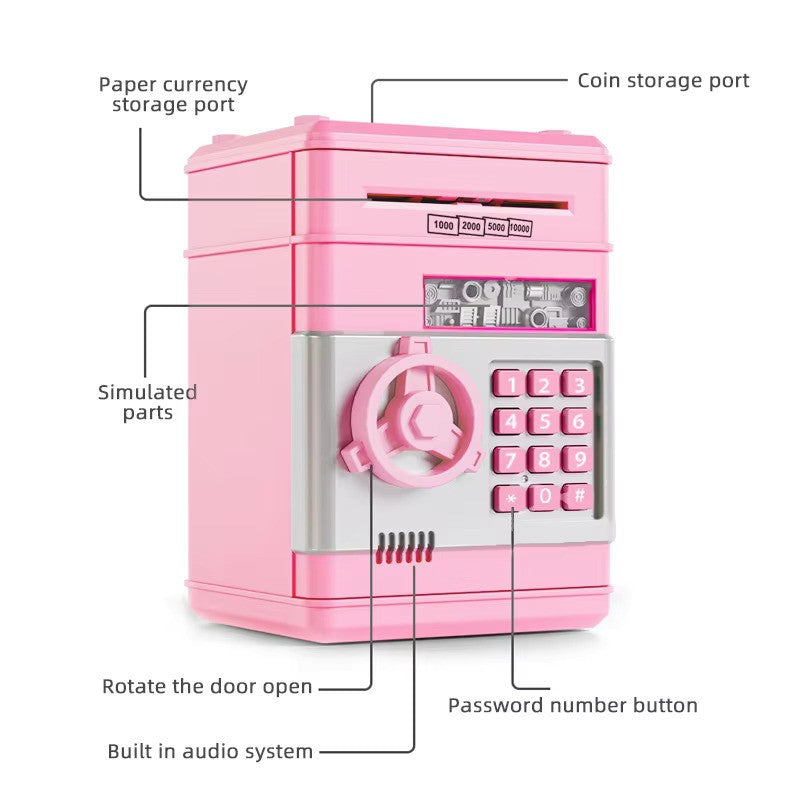 Toystar MoneyMinder | Learn to save in a playful way - Electronic piggy bank for children - Leer spelenderwijs sparen - El...