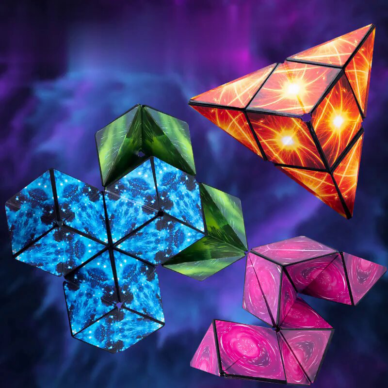 Flipped Cube | The Ultimate Sensory Fidget Toy - Stimulates relaxation and motor skills