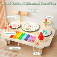 Thumbnail for Toystar MelodyMix | Discover rhythm and sound - Wooden musical instrument set for children - Ontdek ritme en geluid - Hout...