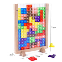 Thumbnail for TetraBlocks | Creative Puzzle Fun - Wooden 3D Tetris