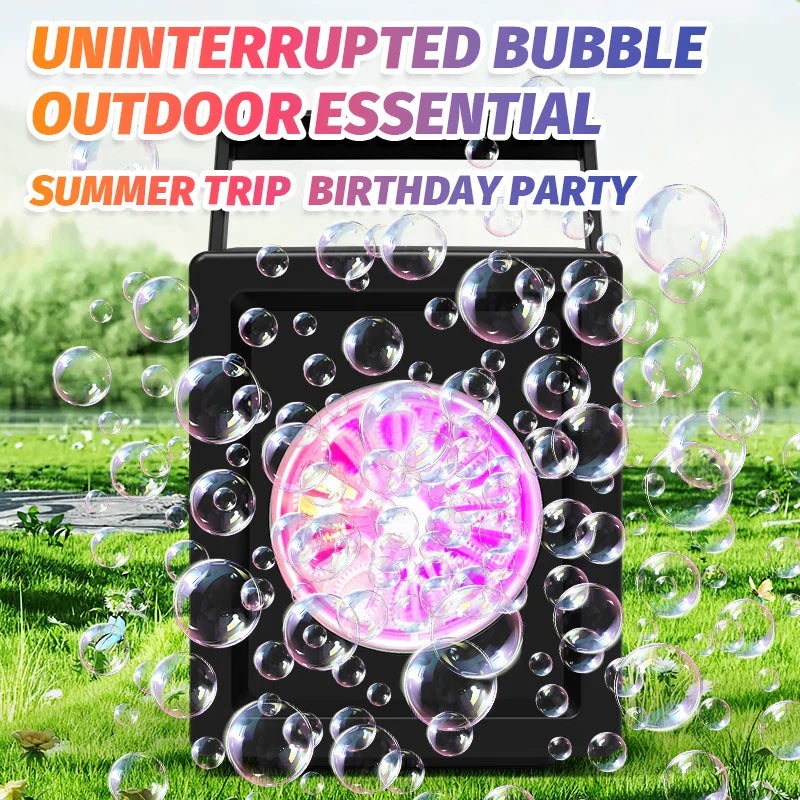 Toystar BubbleBlast X10 | Happy Outdoor Fun – Automatic Bubble Blowing Machine for Children - Vrolijk Buitenplezier – Auto...