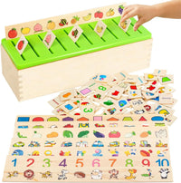 Thumbnail for Toystar SortSmart | Learn and play - Montessori sorting game and stacking puzzle for kids - Bestseller - Leren en spelen -...