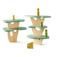 Thumbnail for Toystar ForestBalance | Stack, string and play - Wooden balancing game with forest animals - Stapel, rijg en speel - Houte...