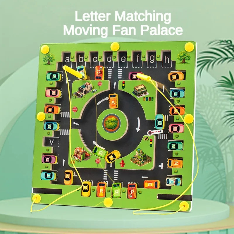Toystar AlphaMaze | Educational puzzle fun - Magnetic alphabet maze for kids - Leerzaam puzzelplezier - Magnetisch alfabet...