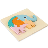 Thumbnail for Toystar PuzzlePlane | Light-hearted learning fun - Wooden airplane puzzle for toddlers - Luchtig leerplezier - Houten vlie...