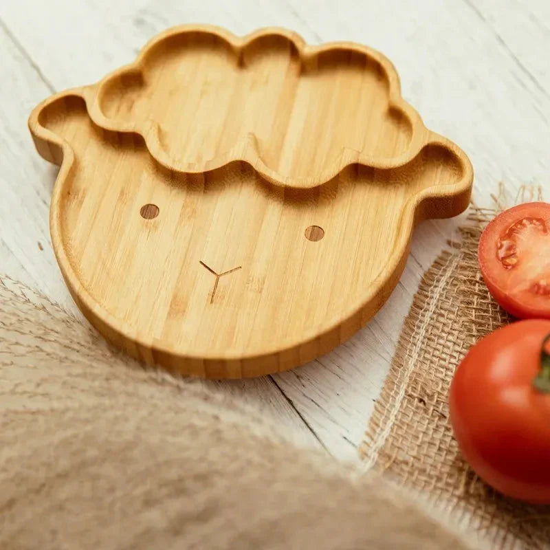 Toystar BambooGuard | Safe and Eco-Friendly Eating - Baby Dinnerware Set with Suction Cup - Bestseller - Veilig en Milieuv...