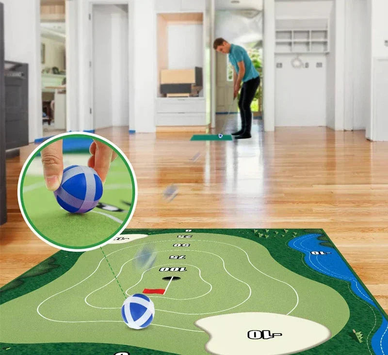 Toystar GolfZone | Fun and Golf Fun at Home - Washable Golf Mat for the Whole Family - Bestseller - Gezelligheid en Golfpl...