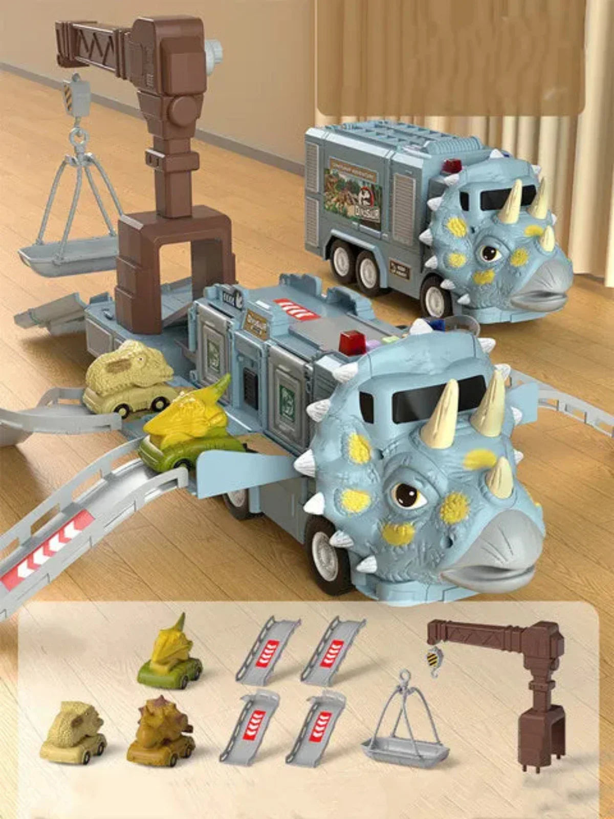 Toystar DinoRacer | Experience prehistoric adventure - 2-in-1 dinosaur truck toy - Beleef prehistorisch avontuur - 2-in-1 ...