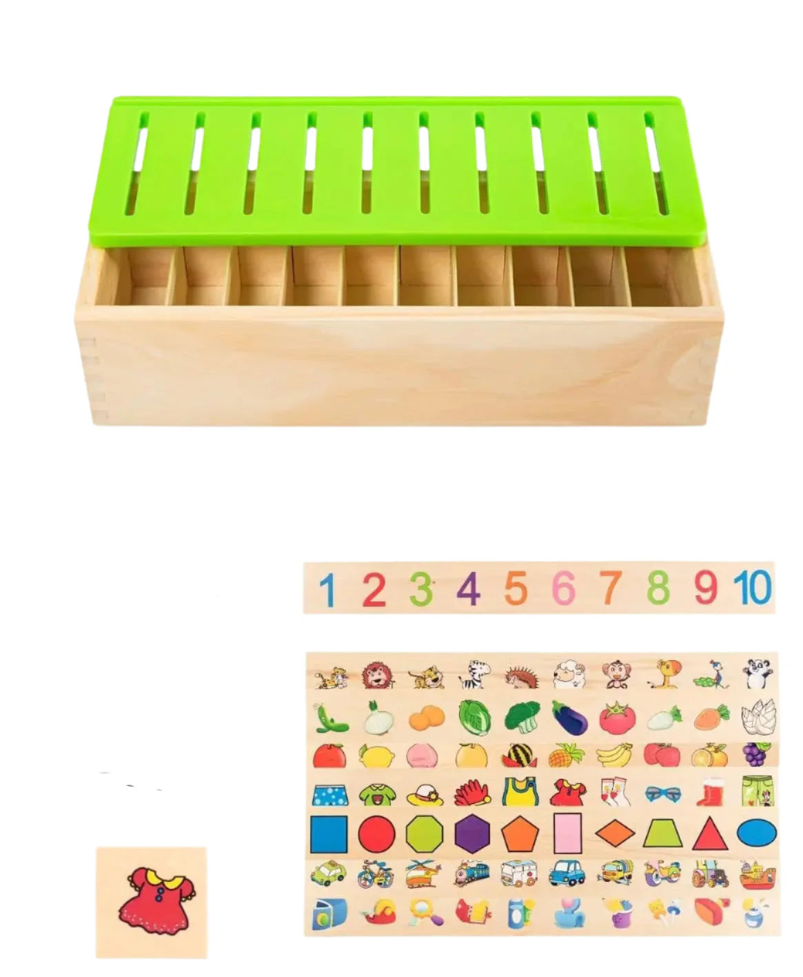 Toystar SortSmart | Learn and play - Montessori sorting game and stacking puzzle for kids - Bestseller - Leren en spelen -...