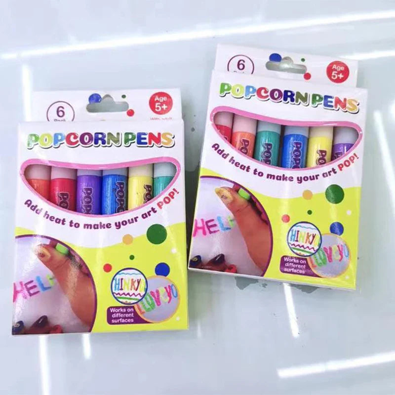 Toystar BubbleMagic | Creative Crafts with Color - 3D Puffy Pens (2 sets) - Creatief Knutselen met Kleur - 3D Puffy Pennen...