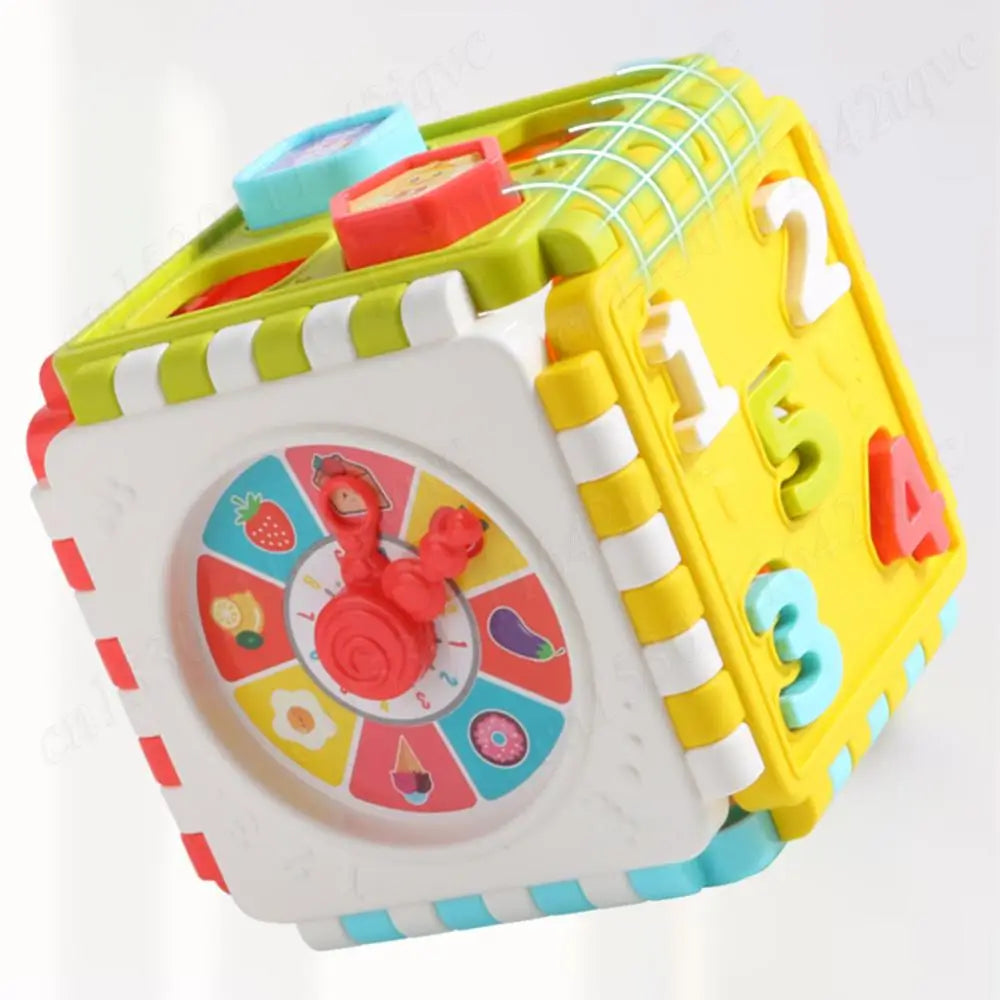 Toystar SmartCube | Playful learning - Montessori activity cube with shapes, colors and clock - Speels leren - Montessori ...