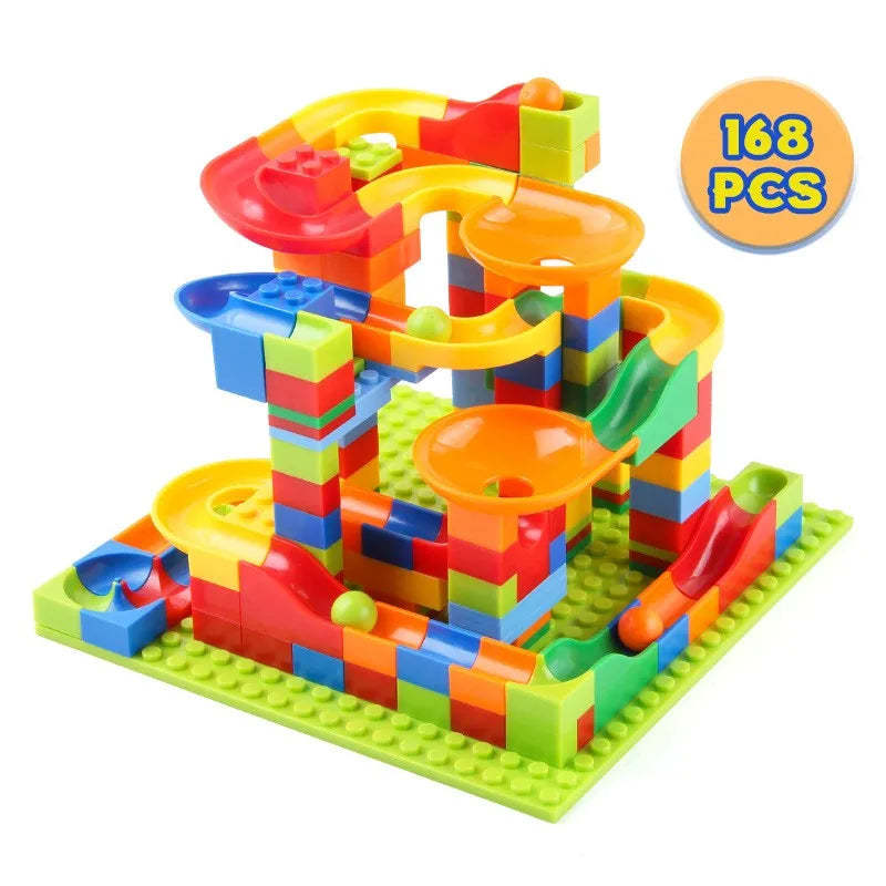 Toystar Marble Race Run Blocks | Learning & Discovering through Play - Creative Construction Set - Spelend Leren & Ontdekk...