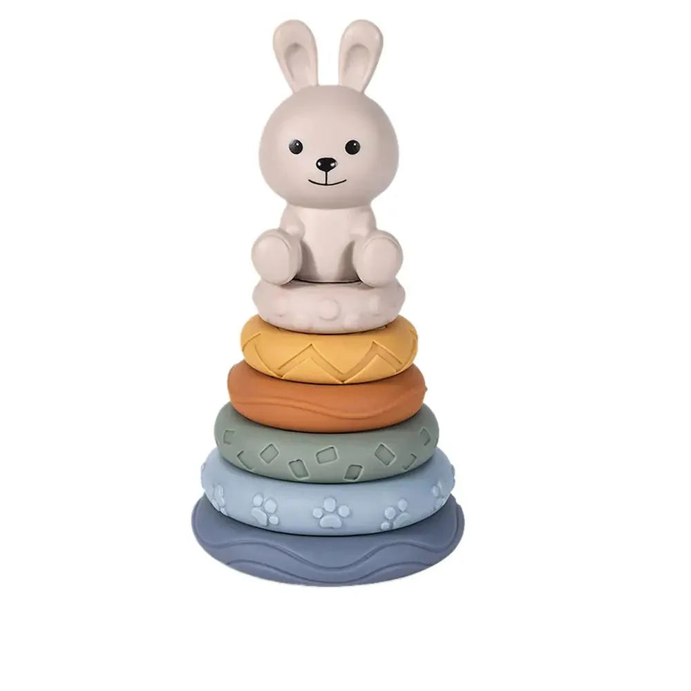 Toystar Soft Stackers | Discover through play - Montessori stacking rings for babies - Spelenderwijs ontdekken - Montessor...