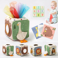 Thumbnail for SnuzzieBox | Zintuiglijk Spelen – Montessori Tissuedoos Speelgoed voor Baby’s