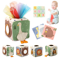 Thumbnail for SnuzzieBox | Zintuiglijk Spelen – Montessori Tissuedoos Speelgoed voor Baby’s