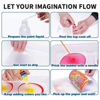 Thumbnail for Toystar MarbloCraft | Creative Fun - Watercolor Marble Paint Set for DIY Painting - Creatief plezier - Waterverf Marmerver...