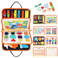 Thumbnail for Toystar BusyBuddy | Discover and learn - Montessori activity board for toddlers - Ontdek en leer - Montessori activiteiten...
