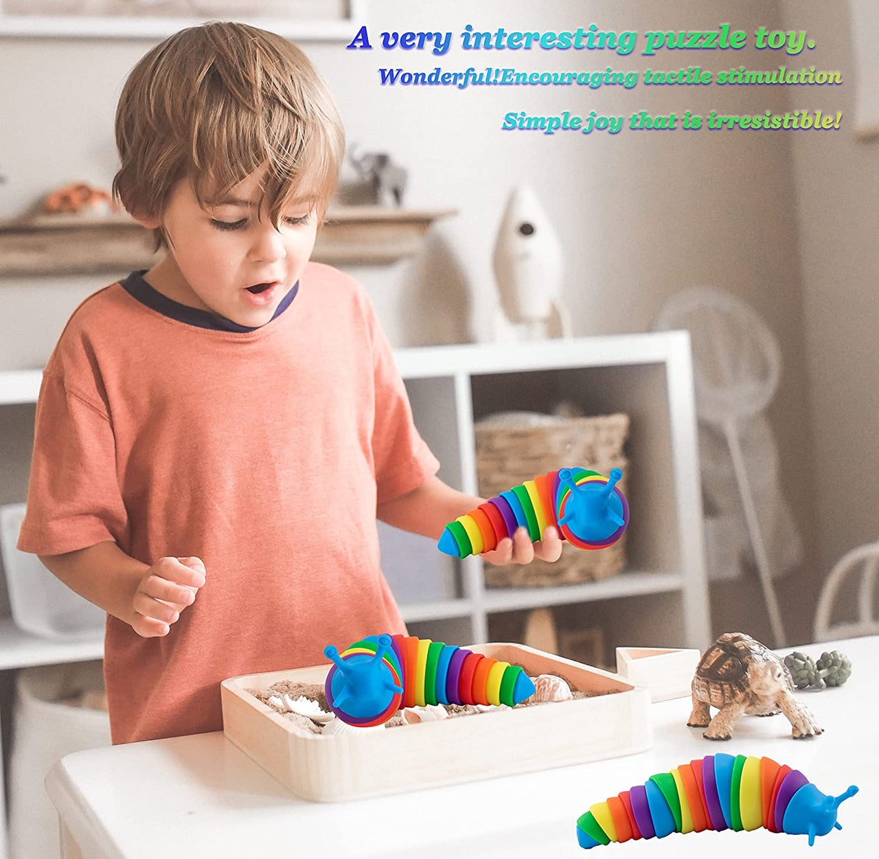Toystar Snails Playmate | Relaxation and fun - Unique 3D fidget toy - Ontspanning en plezier - Uniek 3D fidget speelgoed (5)
