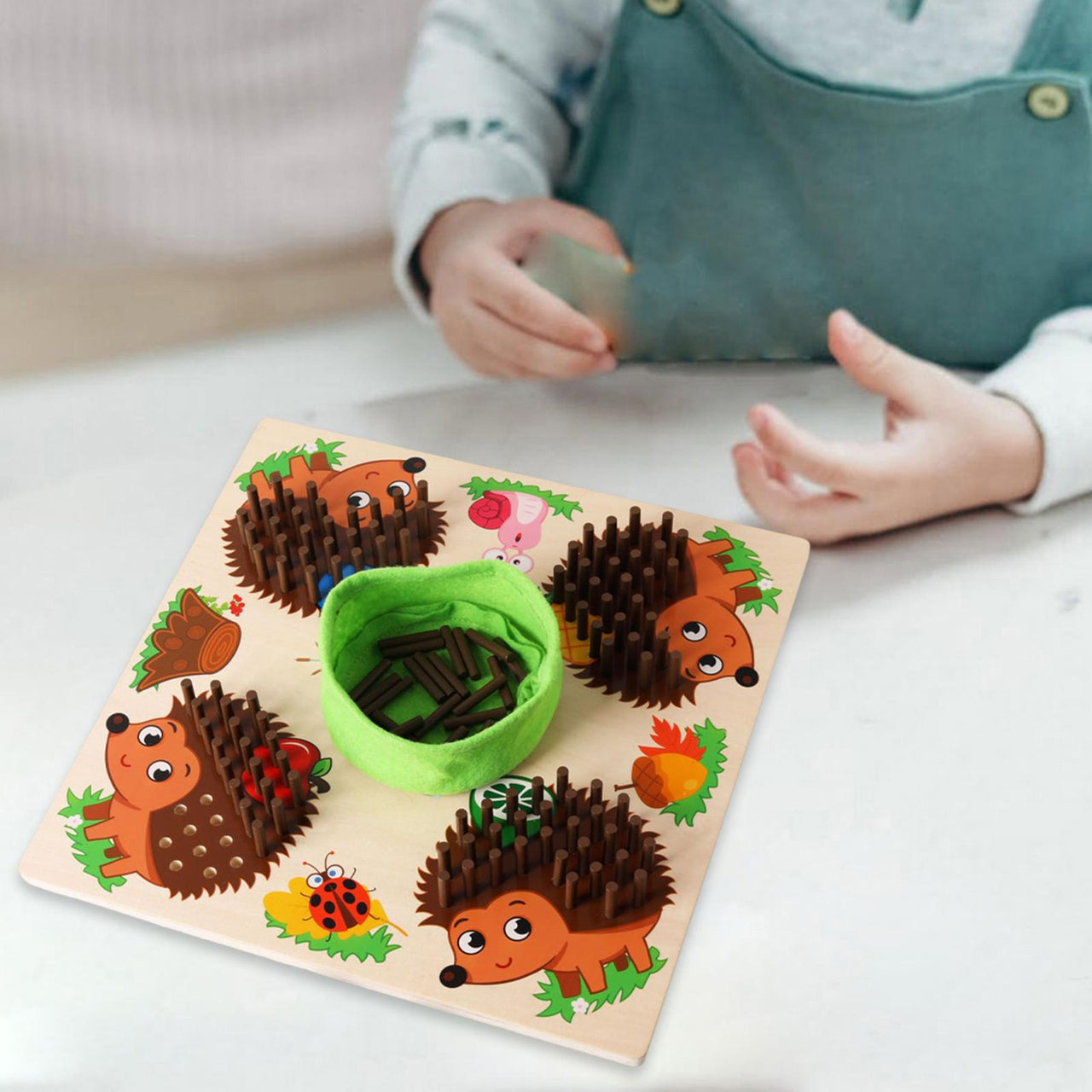 Toystar EcoToys Hedgehog Board Game | Educational and Fun - Game for Kids - Educatief en Leuk - Spel voor Kinderen (3)