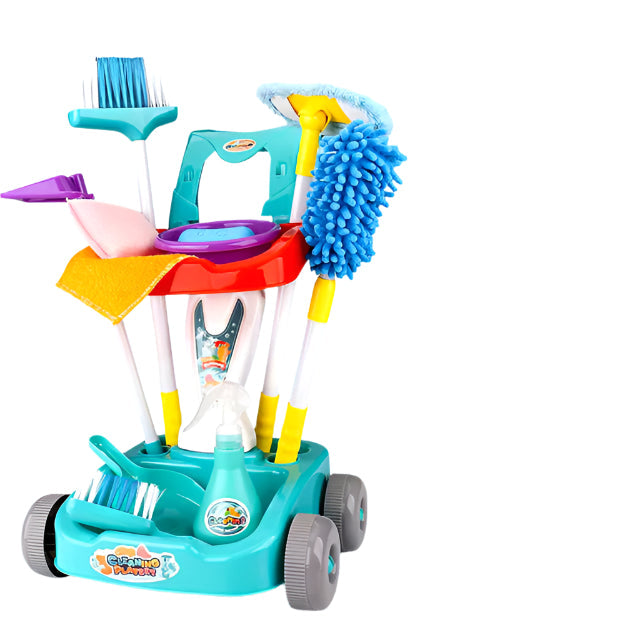 Toystar CleanTeam | Cleaning in a playful way - Fun cleaning play set for little helpers - Spelenderwijs schoonmaken - Leu...