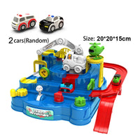 Thumbnail for Toystar GalaxyTrack | Space adventure for young explorers - Train track and parking garage playset for children - Ruimteav...